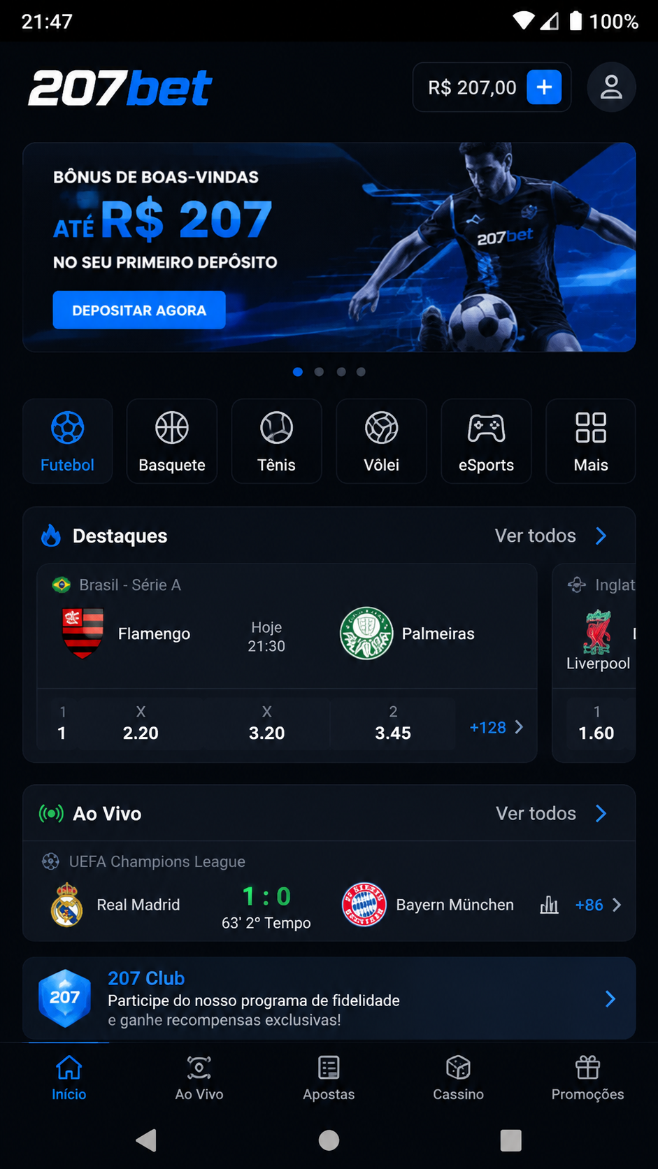 207bet screenshot