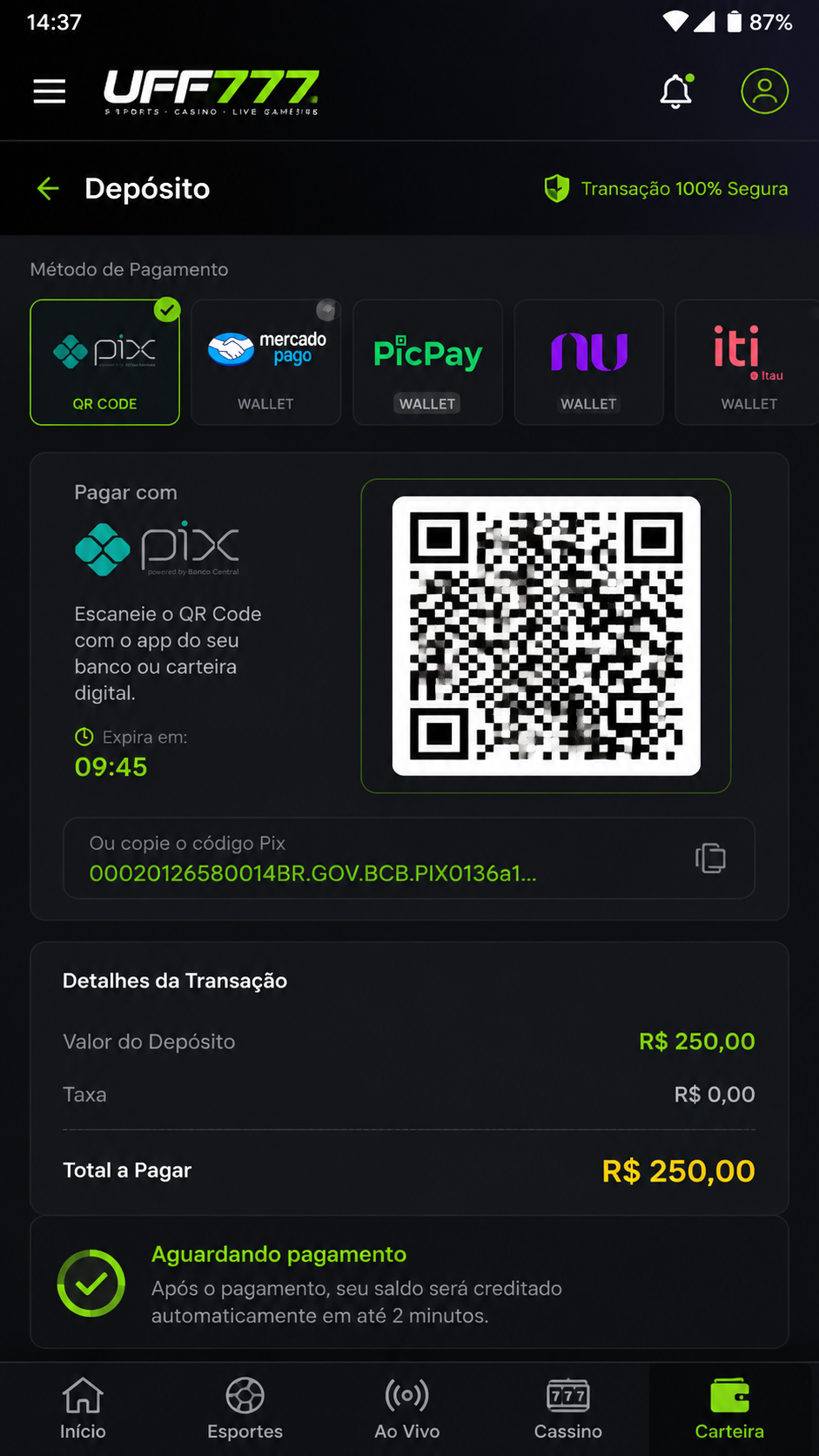 uff777 screenshot