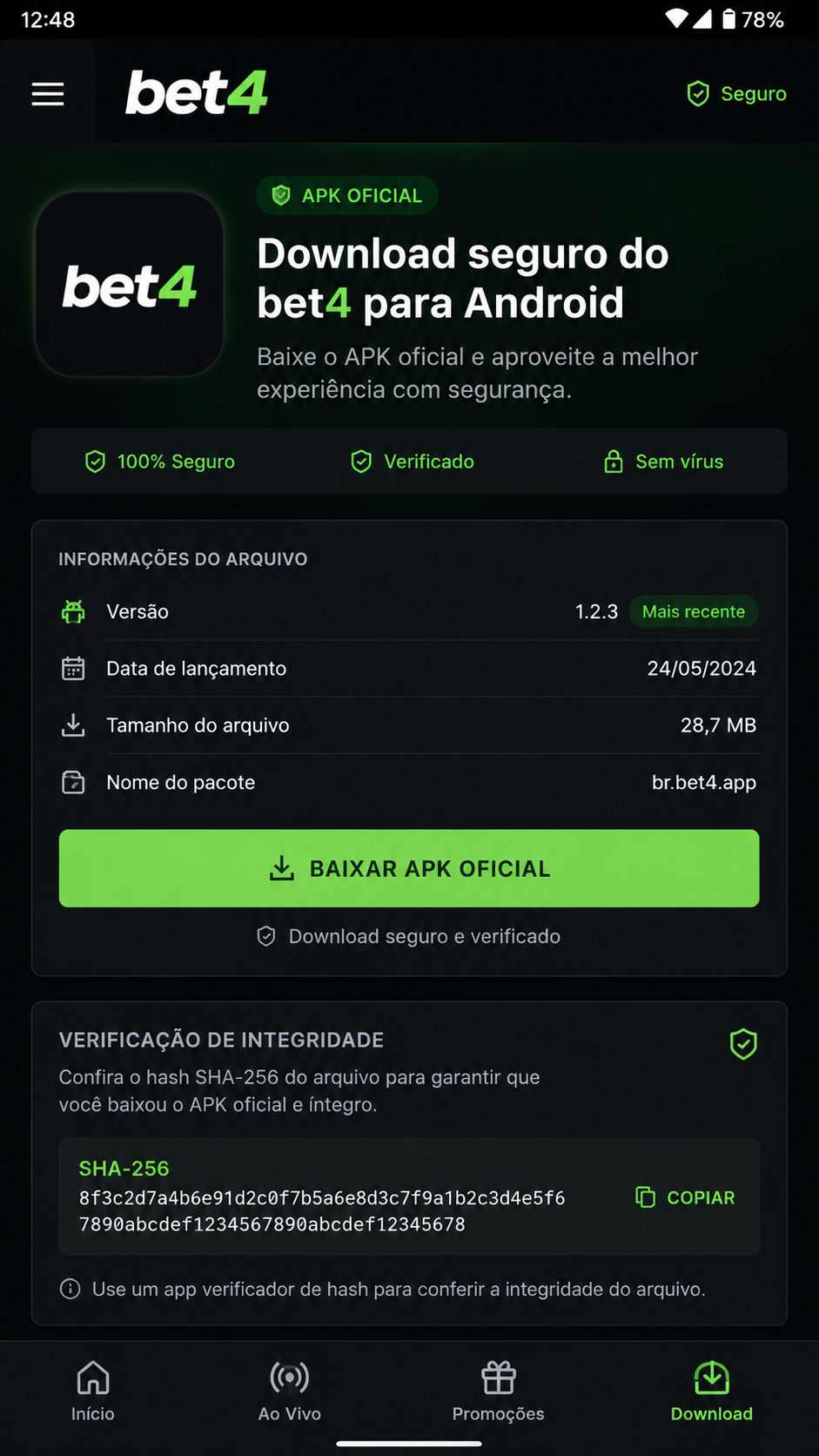 bet4 screenshot